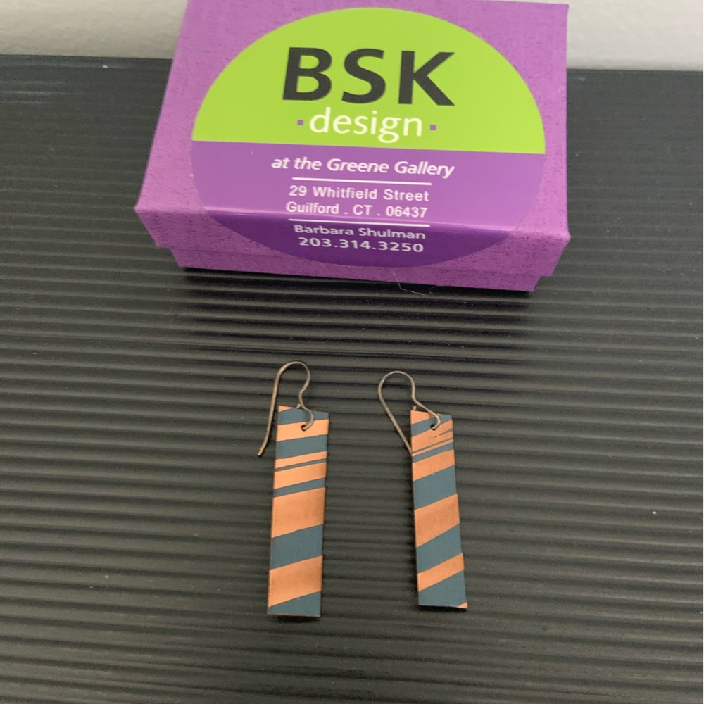 Artisan designed earrings